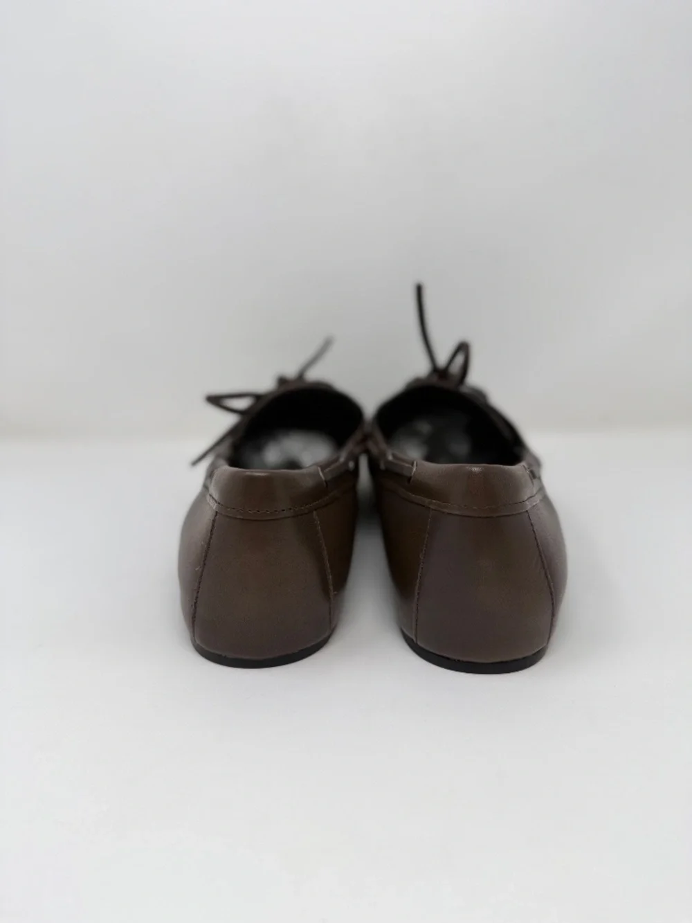 New Vince Marin Boat Shoe Brown Leather Sz 10